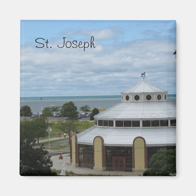 Aimant St. Joseph, Michigan (Devant)