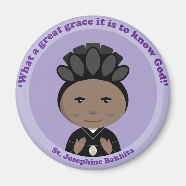 Aimant St. Josephine Bakhita (Devant)