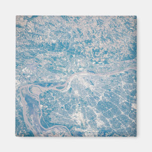 Aimant St. Louis, Missouri Le Long Du Mississippi.