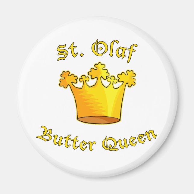 Aimant St. Olaf Butter Queen Produits (Devant)