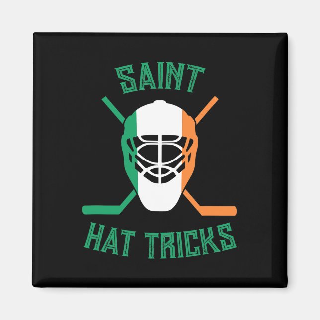 Aimant St Patrick#39 ; s Jour Saint Casquette Tricks Drap (Devant)