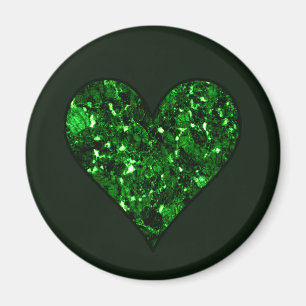 Aimant St. Patrick's Day Emerald Heart
