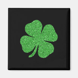 Aimant St. Patrick's Day Lucky Charm Green Irish Clover S