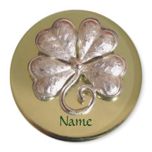 St. Patricks Irish Nom Magnet! Doré