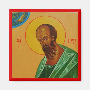 Aimant St Paul l'aimant orthodoxe d'icône d'apôtre