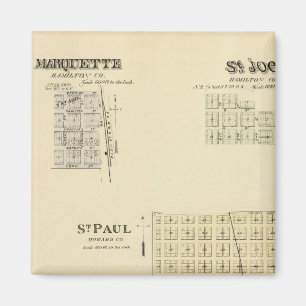 Aimant St. Paul, Marquette et St. Joe, Nebraska