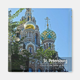Aimant St Petersburg, église du sauveur sur le sang