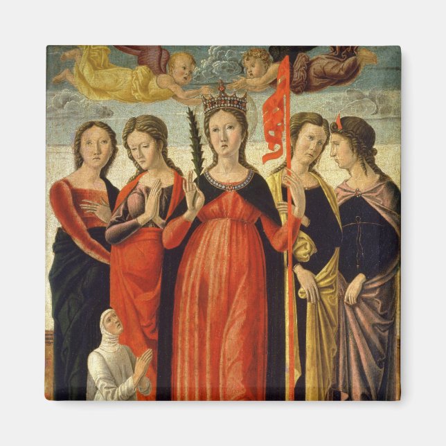 Aimant St. Ursula et les quatre saints (tempête sur panne (Devant)