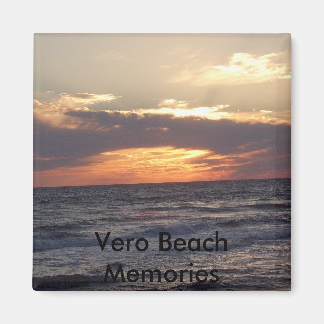 Aimant STA60639, Vero Beach Memories (Devant)