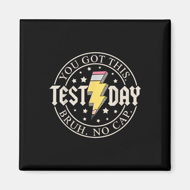 Aimant Staar State Test Day Motivation Vous Avez Ce Br (Devant)