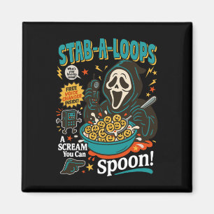 Aimant Stab-a-loops Horror Cereal Box Halloween Killer Br