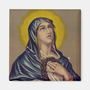 Aimant Stabat Mater Notre-Dame des Douleurs Art Devotionn