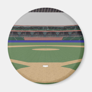 Aimant Stade de baseball : 3D Model :