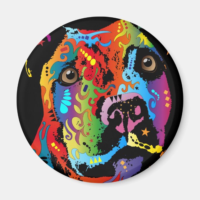 Aimant Staffordshire Bull Terrier (Devant)