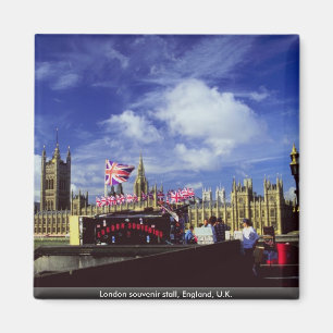 Aimant Stalle de souvenir de Londres, Angleterre, R-U
