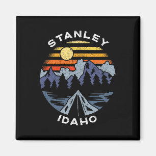 Aimant Stanley Idaho Montagnes Vacances Camping Souvenir