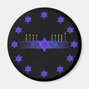 Aimant Star Bar Menorah