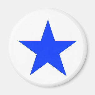 Aimant Star Blue Le MUSÉE Zazzle Cadeaux