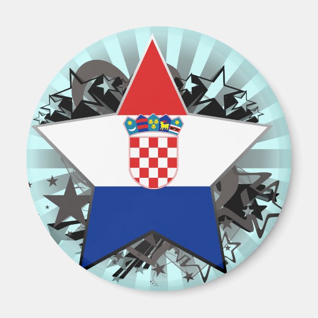 Aimant Star de Croatie (Devant)