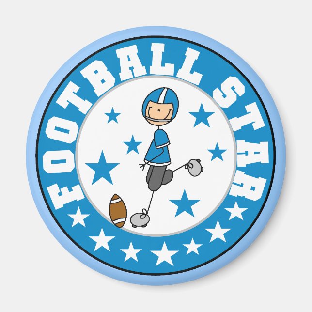 Aimant Star de Football (Devant)