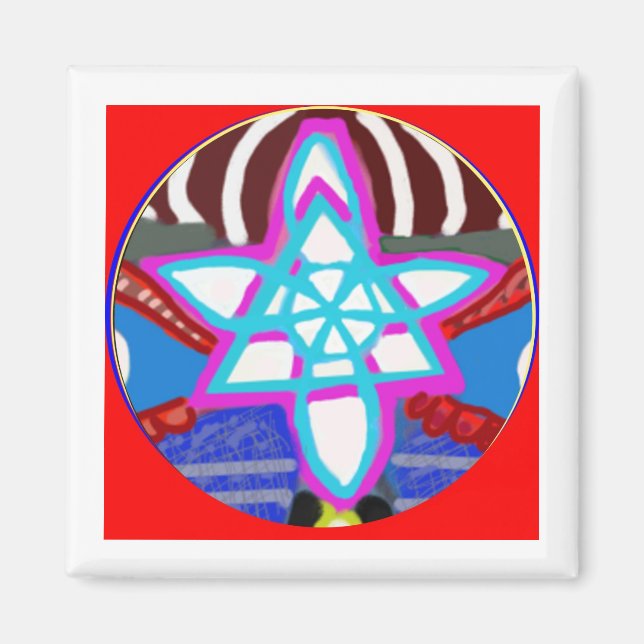 Aimant STAR - Karuna Reiki NOSA (Devant)
