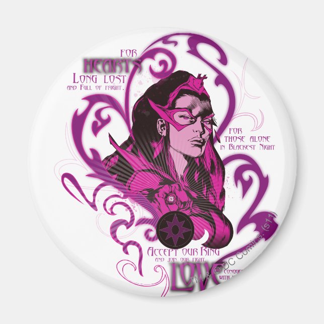 Aimant Star Sapphire Graphisme 1 (Devant)