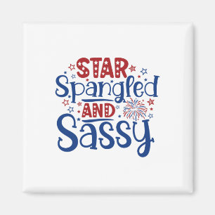 Aimant Star Spangangé Et Sy Independence Day Funny 4th Of