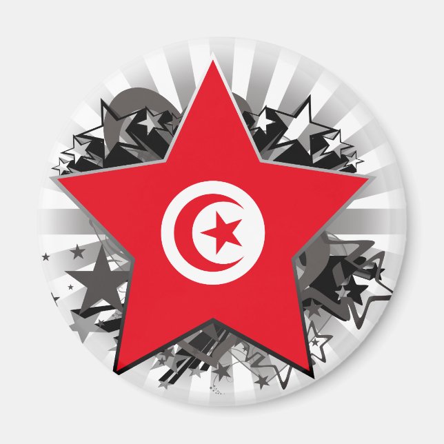 Aimant Star tunisienne (Devant)