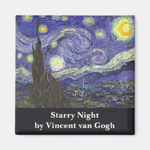 Aimant Starry Night by Vincent van Gogh