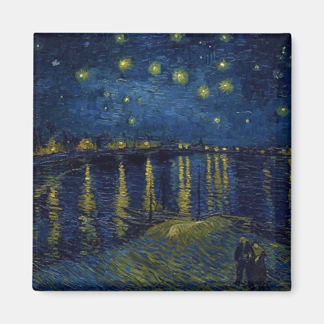 Aimant Starry Night, Vincent van Gogh (Devant)