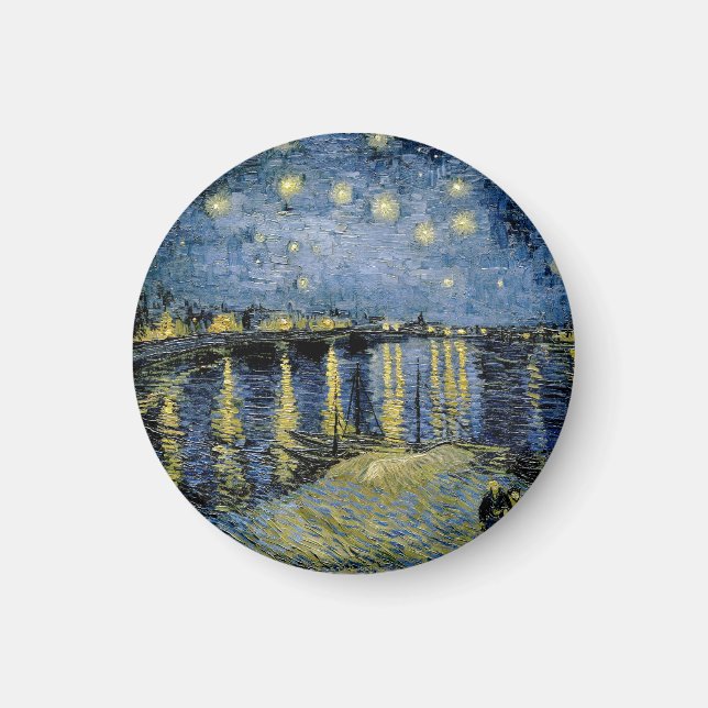 Aimant Starry Night Vincent van Gogh (Devant)