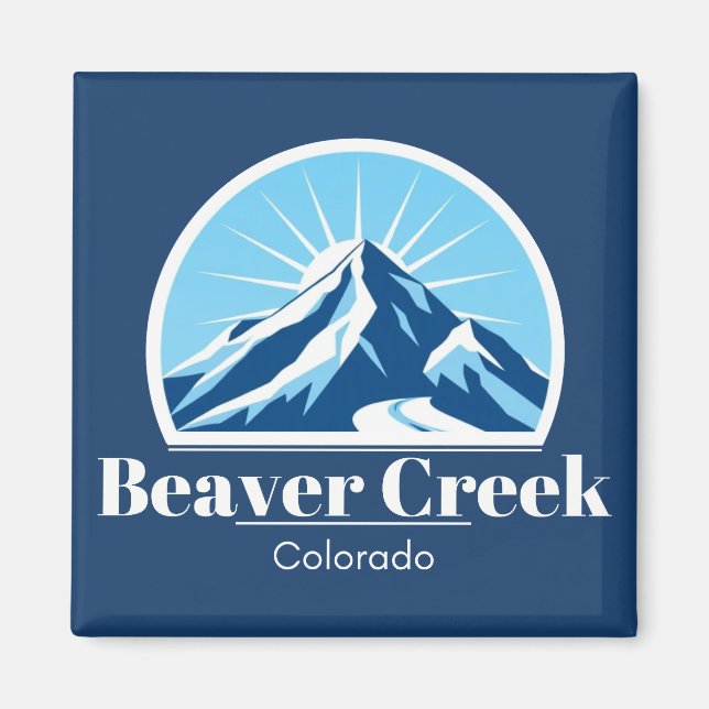 Aimant Station de ski de Beaver Creek Colorado (Devant)