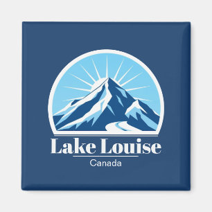 Aimant Station de ski de Lake Louise Canada cadeau souven