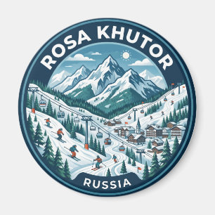 Aimant Station de ski de Rosa Khutor Russie