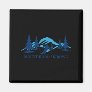 Aimant Station de ski mount hood skibowl oregon skieur