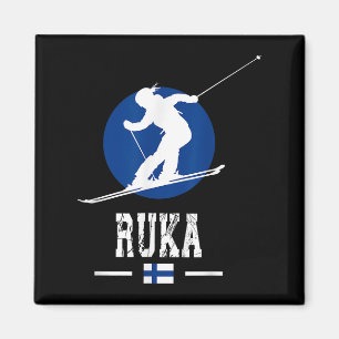 Aimant Station de ski Ruka Finland Rukatunturi Kuusamo Sk