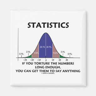 Aimant Statistiques si vous torturez les nombres assez