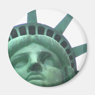 Aimant Statue de la Liberté Effet du pétrole