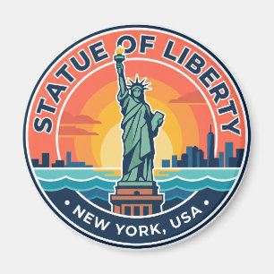 Aimant Statue de la Liberté New York