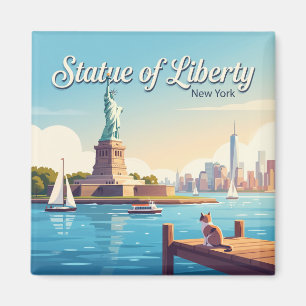 Aimant Statue de la Liberté New York