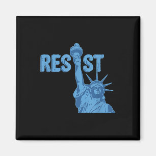 Aimant Statue De La Liberté Résiste Graphique #Résister A