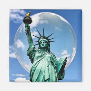 Aimant Statue de la Liberté sous le Dôme 2035