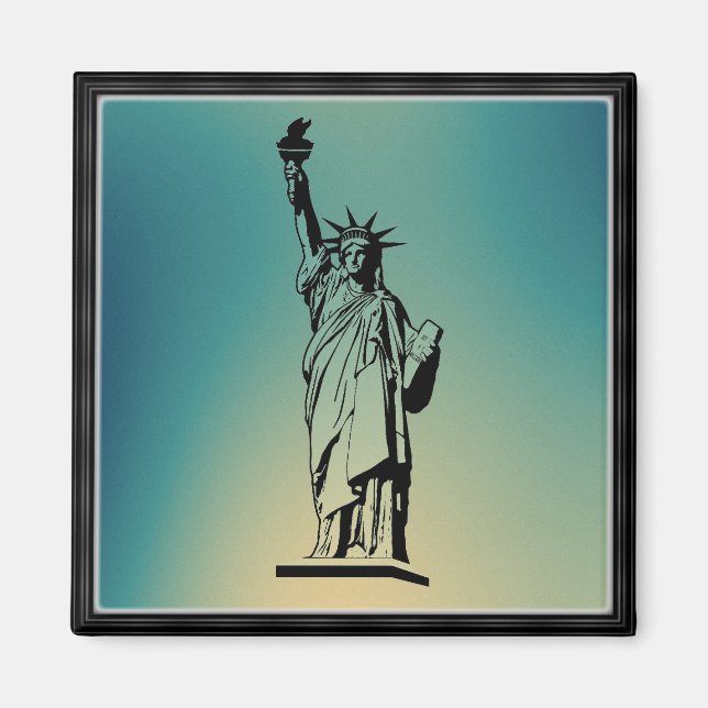 Aimant Statue de l'aimant de la liberté (Devant)