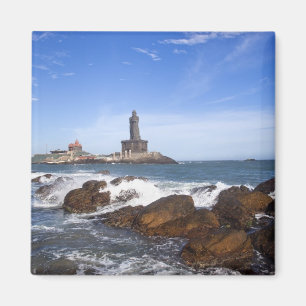 Aimant Statue de Saint Thiruvalluvar Tamil Nadu, Inde