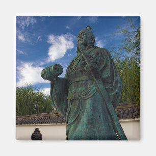 Aimant Statue de Sun Tzu dans Yurihama, Tottori, Japon