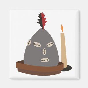 Aimant Statue d'Elegua