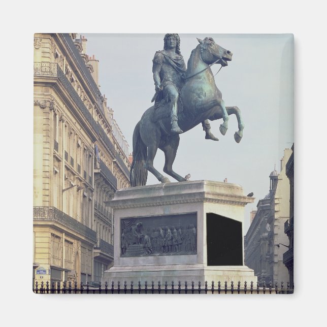 Aimant Statue d'Equestrian de King Louis XIV (1816-22) (Devant)