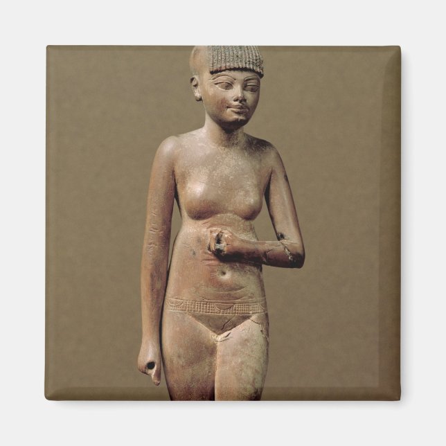 Aimant Statue d'un servant (wood) (Devant)