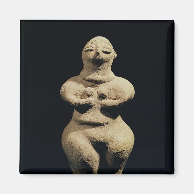 Aimant Statue d'une déesse, VIe millénaire avant JC (Devant)