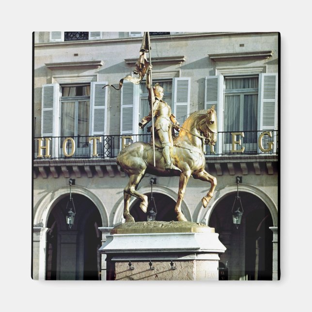 Aimant Statue équestre de Jeanne d'Arc (Devant)
